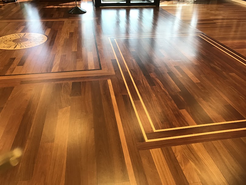 Custom wood floor — Prospect Heights