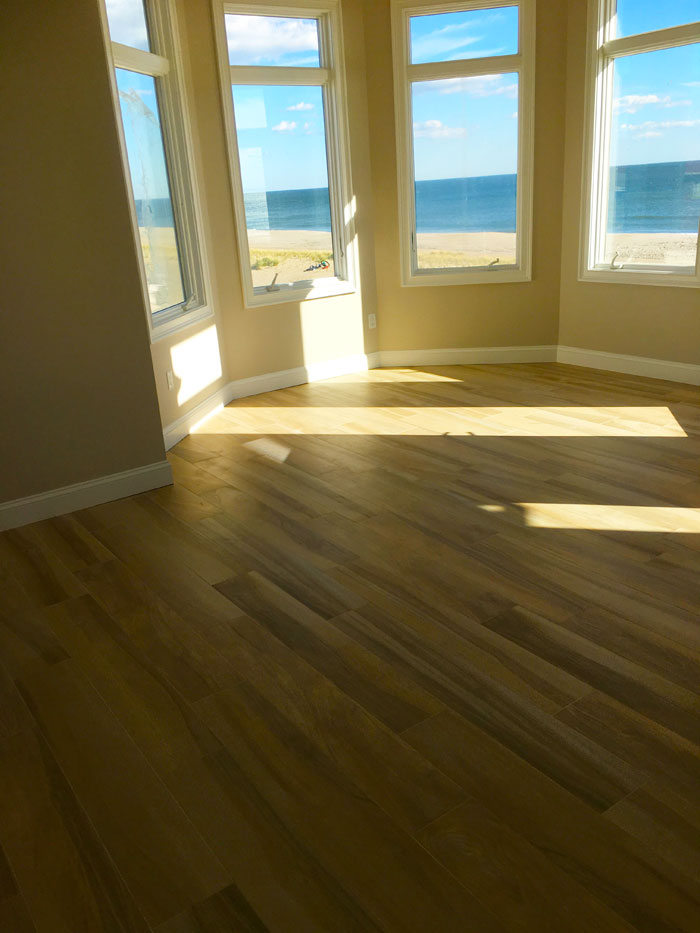 Floor install Rockaway Beach Queens