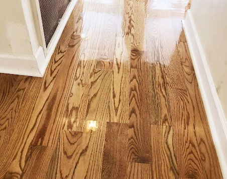 Floor refinishing — Williamsburg